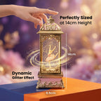 10“ Rotating Ballerina LED Glitter Water Lantern & 4 Songs