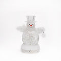 9.75" Snowman Snow Globe with LED Light