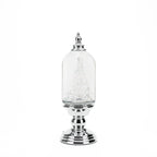 12“  Crystal Clear Glass Christmas Snow Globe Dome
