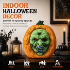 12“ Whispering Gourdon Halloween Animated Pumpkin
