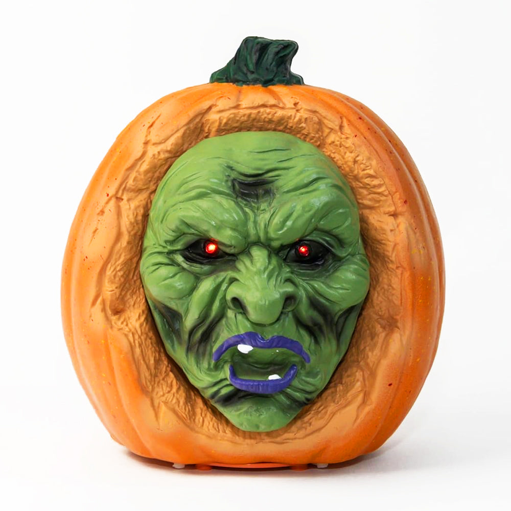 12“ Whispering Gourdon Halloween Animated Pumpkin