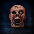 xx" Rotting Skin Blood Exposed Teeth Haunted House Horror Prop
