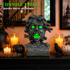 12" Animated Medusa Bust Statue