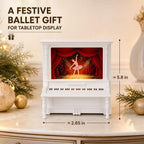 Ballerina snow globe makes a festive ballet gift for tabletop display